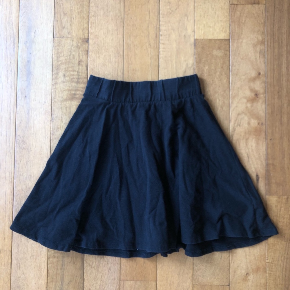 2/$12 Charlotte Russe black skater skirt